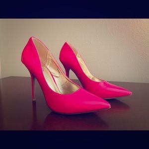 Charlotte Russe Hot Pink Heels
